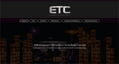 Desktop Screenshot of etc-europe.com