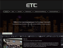 Tablet Screenshot of etc-europe.com